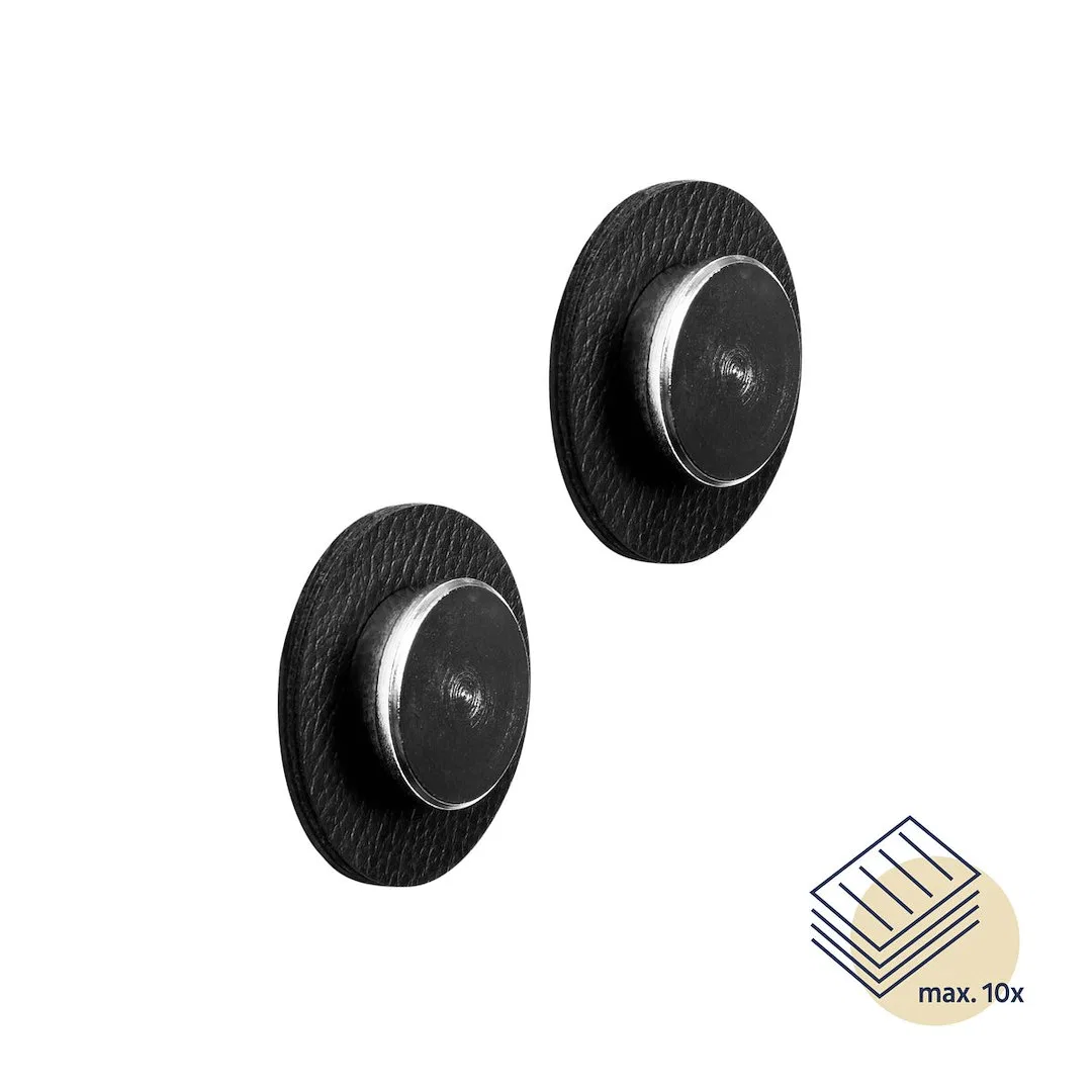 PI00-14GA-2 – SILWY MAGNET Magnetic Fastener Kit, Use To Hold Postcards/ Posters/ Notes Round 1 Inch Diameter Magnet ...